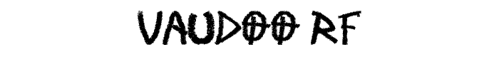 Vaudoo RF font